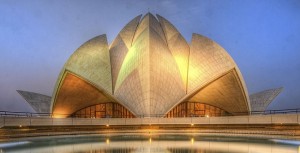 The Lotus Temple delhi india
