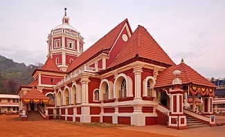 Shantadurga temple in Kavalem