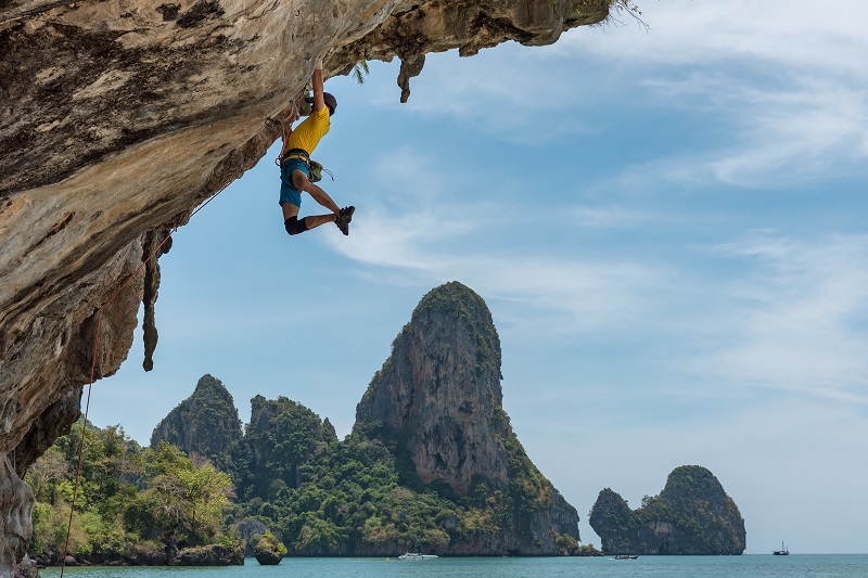rock climbing Krabi Thailand