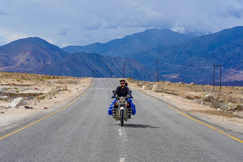 mountain biking in Ladakh